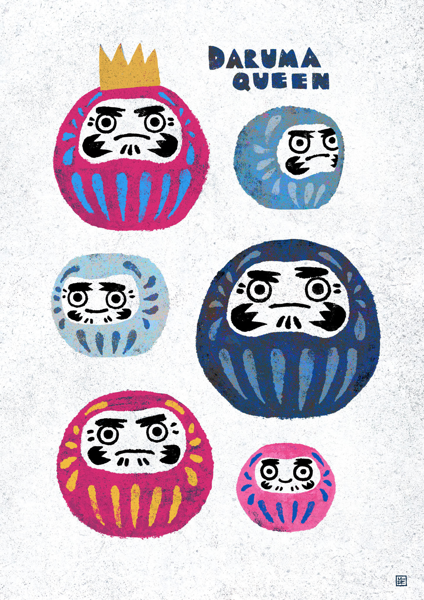 Fine Art Print - Daruma Queen